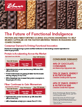 Blommer Protein and Fiber Flyer image