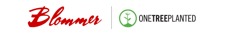 Blommer logo | One Tree Planted logo